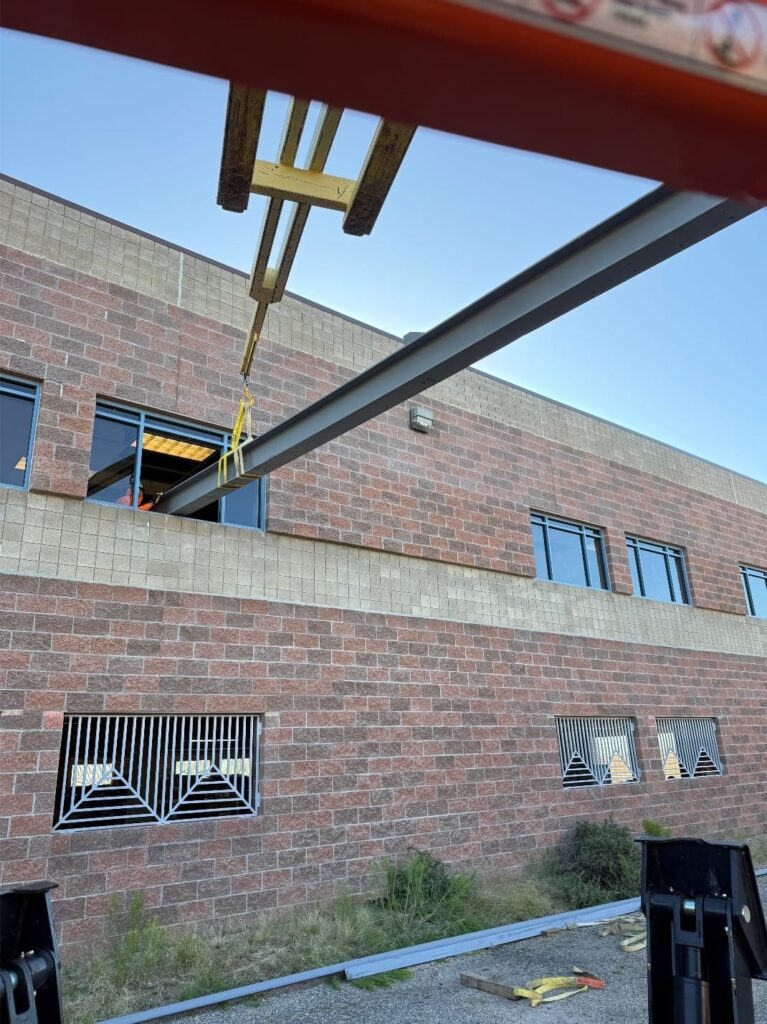 Structural steel tenant improvement project, Rio Rico AZ