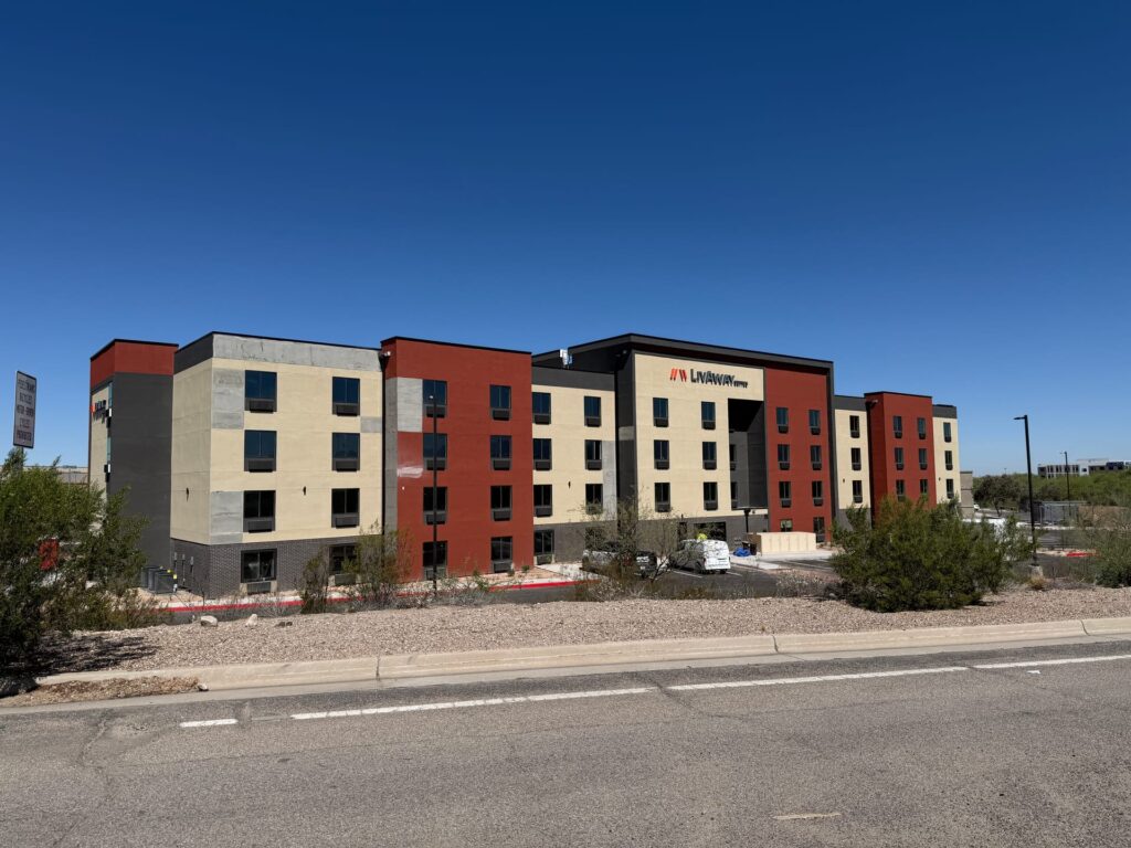 Completed LivAway Suites hotel, Tucson AZ